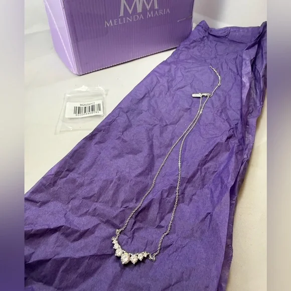 Melinda Maria Not Your Basic Multi Stone Pendant
Necklace. New with Tags - Picture 6 of 7